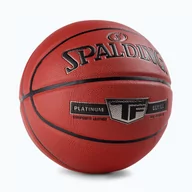 Koszykówka - Piłka do koszykówki Spalding Platinum TF pomarańczowa rozmiar 7 - miniaturka - grafika 1