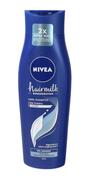 Szampony do włosów - Nivea, Hairmilk, mleczny szampon do włosów normalnych, suchych i zniszczonych, 250 ml - miniaturka - grafika 1