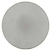 Talerze - Revol Equinoxe talerz płaski 28 cm szary Pepper - miniaturka - grafika 1