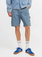 Spodenki męskie - Jack&Jones Szorty jeansowe Jjitony 12252719 Niebieski Loose Fit - miniaturka - grafika 1