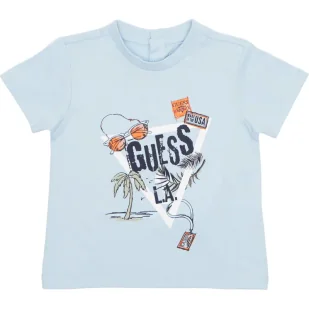 Guess T-shirt Regular Fit - Koszulki dla chłopców - miniaturka - grafika 1