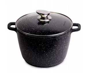 Kamille Solidny garnek kocioł marmurowy z pokrywką 6,2L 4407 - Garnki - miniaturka - grafika 1