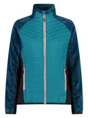 Kurtki i kamizelki sportowe damskie - CMP Kurtka hybrydowa w kolorze morskim - miniaturka - grafika 1