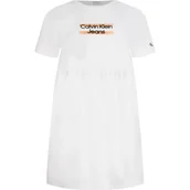 Sukienki i spódniczki dla dziewczynek - Calvin Klein Jeans Sukienka - miniaturka - grafika 1
