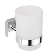 Wieszaki łazienkowe - Sapho Insia - Uchwyt na pędzle i pastę, chromowany IS004 - miniaturka - grafika 1