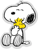 Kołdry i poduszki dla dzieci - Poduszka dekoracyjna welwetowa Snoopy SNO235041 38 x 30 cm - miniaturka - grafika 1