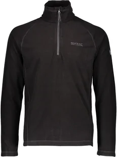 Regatta Bluza polarowa "Montes" w kolorze czarnym - Odzież trekkingowa męska - miniaturka - grafika 1