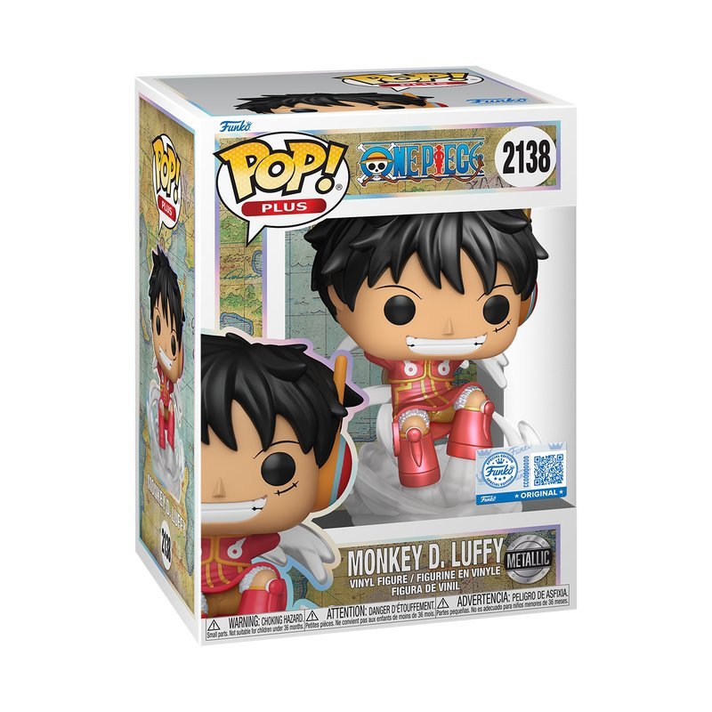 Funko, Funko POP! Exclusive, KRESKÓWKI, Figurka Kolekcjonerska, One Piece, Luffy(Egghead)(MT)
