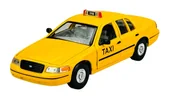 Samochody i pojazdy dla dzieci - WELLY 1999 FORD CROWN VICTORIA TAXI 1:24 22082 - miniaturka - grafika 1