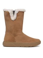 Buty dla dziewczynek - Geox Kozaki J Theleven Girl Wpf J46HYA 00022 C6627 D Brązowy - miniaturka - grafika 1