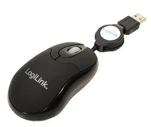 LogiLink Mini ID0016 czarny - Myszki - miniaturka - grafika 1