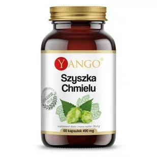 Yango Yango Szyszka chmielu ekstrakt 60 kapsułek 1141505 - Układ nerwowy - miniaturka - grafika 1