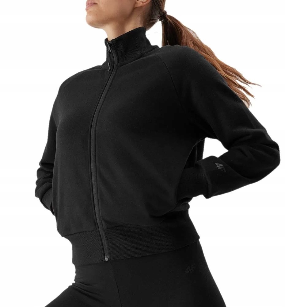 BLUZA DAMSKA ROZPINANA SPORTOWA OCIEPLANA 4F L