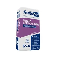 Gipsy i gładzie gipsowe - Gładź szpachlowa polimerowa GS-4 20 kg Franspol - miniaturka - grafika 1