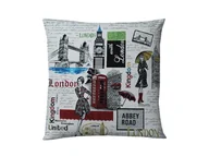 Poszewki na poduszki - Miss Lucy Poszewka Miss Lucy London 45x45 cm   8P1336 - miniaturka - grafika 1