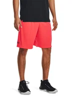 Spodenki męskie - Under Armour Szorty sportowe "Tech" w kolorze koralowym - miniaturka - grafika 1