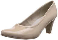 Czółenka - Jana 22400 damskie czółenka, szary - szary Dune Patent - 37 EU Weit - miniaturka - grafika 1