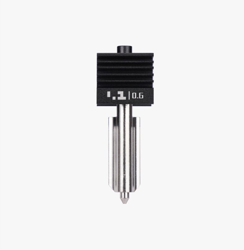 BambuLab Hotend z dyszą ze stali hartowanej do drukarek z serii H2 - 0,6mm