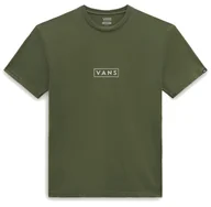 Koszulki męskie - t-shirt VANS CLASSIC EASY BOX TEE Olivine/White - miniaturka - grafika 1