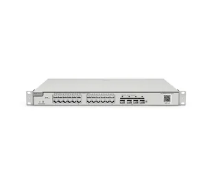 Ruijie Networks RG-NBS3200-24GT4XS-P łącza sieciowe Zarządzany L2 Gigabit Ethernet (10/100/1000) Obsługa PoE Szary RG-NBS3200-24GT4XS-P - Switche - miniaturka - grafika 1