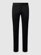 Spodnie męskie - Chinosy o kroju slim fit z dodatkiem streczu - miniaturka - grafika 1