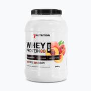 Odżywki białkowe - 7Nutrition Whey Protein 80 brzoskwinia 7Nu000246 - miniaturka - grafika 1