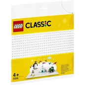 Klocki - LEGO Classic Biała płytka konstrukcyjna 11010 - miniaturka - grafika 1