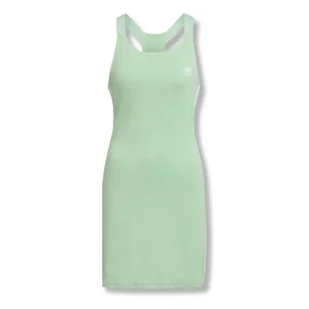 Sukienka damska Adidas Racer dopasowana sportowa zielona-S - Sukienki - miniaturka - grafika 1