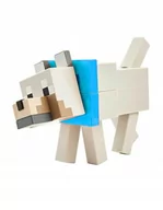 Figurki dla dzieci - Figurka Minecraft Wilk - miniaturka - grafika 1