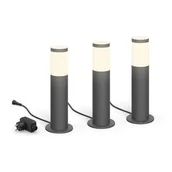 Lampy ogrodowe - Philips - ZESTAW 3x LED Lampa zewnętrzna UTRECHT GARDENLINK LED/24W/230V 2700K IP44 - miniaturka - grafika 1