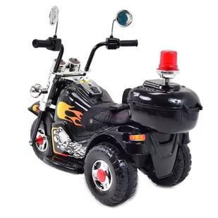 Motor Chopper Na Akumulator Czarny /ll778 - Pojazdy elektryczne dla dzieci Motor Chopper Na Akumulator Czarny /ll778 - Pojazdy elektryczne dla dzieci - miniaturka - grafika 4