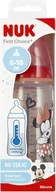 Butelki dla niemowląt - NUK Butelka 300 ml 6-18m Disney Minni róż - miniaturka - grafika 1