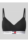 Biustonosze - Biustonosz typu bralette z elastycznym pasem z logo model TH Heritage - Tommy Hilfiger - miniaturka - grafika 1