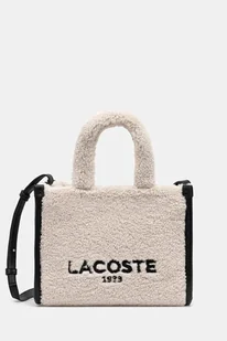 Lacoste torebka kolor beżowy NF5116HX - Torebki damskie - miniaturka - grafika 1