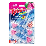 Środki do WC - Tytan Zawieszka Do Wc Action3 Flower Duopak 2X 40G - miniaturka - grafika 1