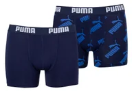 Majtki damskie - PUMA BOKSERKI AOP 2-PACK 93552602 r 164 - miniaturka - grafika 1