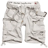 Spodnie męskie - spodnie bojówki krótkie DIVISION SHORTS OFF-WHITE-XL - miniaturka - grafika 1