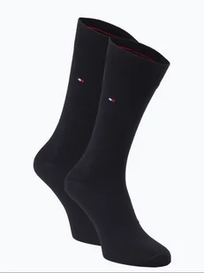 Tommy Hilfiger Skarpety pakowane po 2 szt. Mężczyźni Bawełna niebieski jednolity, 39-42 - Skarpetki męskie - miniaturka - grafika 1