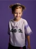 Koszulki dla dziewczynek - Reserved - T-shirt Pusheen - lawendowy - miniaturka - grafika 1
