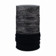 Czapki i chusty sportowe damskie - Komin zimowy z polaru Buff Cyture Black - miniaturka - grafika 1