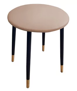 Taboret TRIX D11 buk podstawa czarna/złota - Taborety i hokery - miniaturka - grafika 1