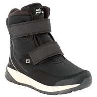 Buty dla chłopców - Dziecięce buty zimowe Jack Wolfskin Polar Bear Texapore High Vc K Rozmiar butów (UE): 33 / Kolor: czarny - miniaturka - grafika 1