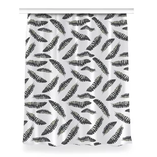 Zasłona przelotki Pióra w stylu Boho dekor 150x200, Fabricsy - Zasłony - miniaturka - grafika 1