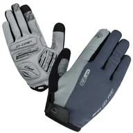 Rękawiczki rowerowe - Rękawiczki Rowerowe Prox Efficient Gel Szare M Długie Obsługa Ekranu Dotyk - miniaturka - grafika 1