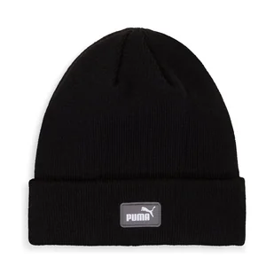 Dziecięca Czapka zimowa PUMA PUMA CLASSIC CUFF BEANIE JR 02589401 – Czarny - Czapki dla dzieci - miniaturka - grafika 1