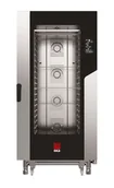 Piece, kotły i płyty grzejne gastronomiczne - Piec konwekcyjno-parowy Millennial Black Mask Gastro, 20× GN 1/1 Tecnoeka, 400V/31000W, 930x1035x(H)1900mm - miniaturka - grafika 1