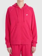 Bluzy damskie - BLUZA DAMSKA 4FWSS26TSWS F2205 54S RÓŻOWA r. L - miniaturka - grafika 1