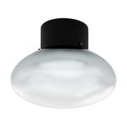 Lampy ścienne - Eglo Belategi 99112 kinkiet lampa ścienna 1x40W E27 czarny/czarno-transparentny - miniaturka - grafika 1