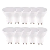 Żarówki LED - Komplet 10 żarówek LED Sanico Goldlux, GU10, 4,9 W, barwa neutralna - miniaturka - grafika 1