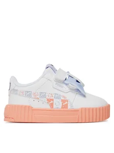 Puma Sneakersy Carina 3.0 HK&FR V Inf 401421 01 Biały - Buty dla dziewczynek - miniaturka - grafika 1